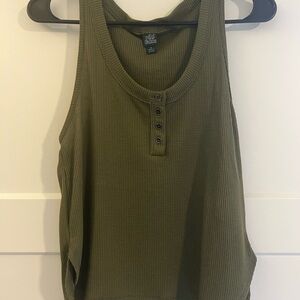 Wild Fable Olive Green Tank Top